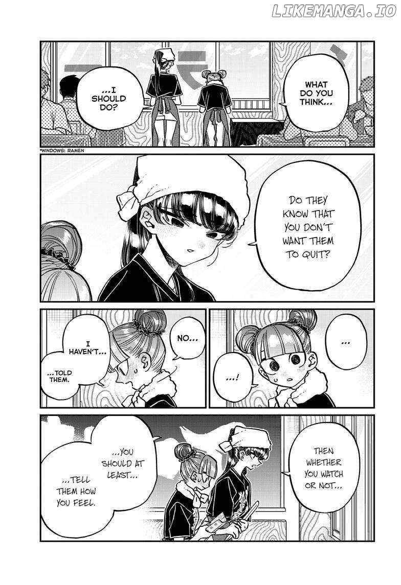 Komi-san wa Komyushou Desu Chapter 454 5